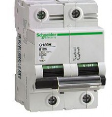 Acti9 MCB C120H 2P 15kA 230V, C Curve